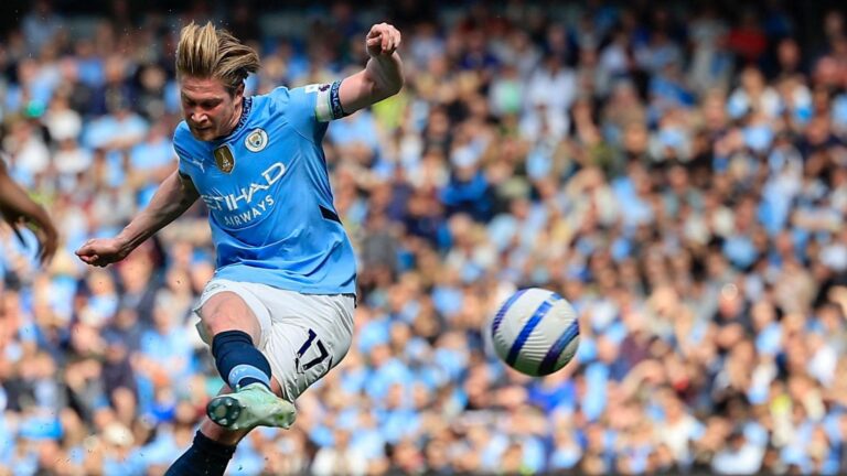 De Bruyne Shines as Man City Exit Nears