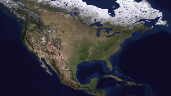 North America Slowly Sinking into Earth’s Mantle, Study Finds