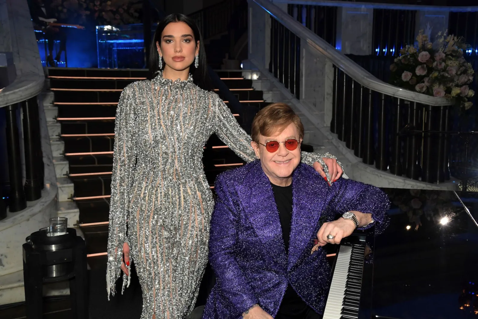Elton John and Dua Lipa
