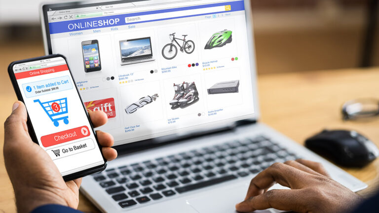 E-commerce shines as pandemic bites